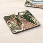 ヴィンテージ結婚アールデコズ、ニューライウィズ・ファースト・ダンス コースター (左側)