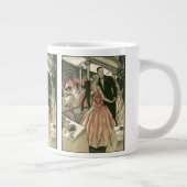 ヴィンテージ結婚アールデコズ、ニューライウィズ・ファースト・ダンス ジャンボコーヒーマグカップ (右)