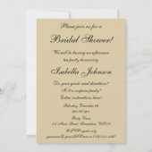 ヴィンテージ結婚アールデコズ、ニューライウィズ・ファースト・ダンス 招待状 (裏面)