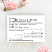 ヴィンテージ結婚アールデコ情報 エンクロージャーカード