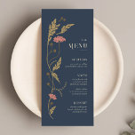 ヴィンテージ結婚アールヌーボーのメニュー メニュー<br><div class="desc">アールヌーボーコレク結婚ションのメニューは、エレガンスを醸し出す美しいヴィンテージフローラデザインを展示しモダンている。簡単かつ迅速に詳細でパーソナライズする。単に'it'ボタンを押しカスタマイズて、文字のスタイルと配置をさらに再配置し、フォーマットする。</div>