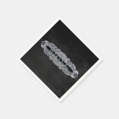 ヴィンテージ結婚アールヌーボー スタンダードカクテルナプキン (角)