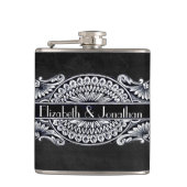 ヴィンテージ結婚アールヌーボー フラスク (正面)