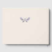 ヴィンテージ結婚カソリックのゲストブック ゲストブック (裏面)