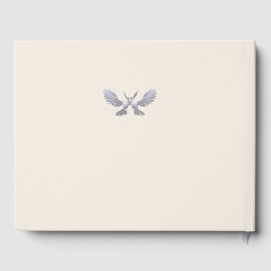 ヴィンテージ結婚カソリックのゲストブック ゲストブック (裏面)