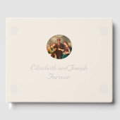 ヴィンテージ結婚カソリックのゲストブック ゲストブック (正面)