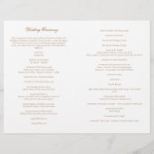 ヴィンテージ結婚カトリックの一括式計画 (裏面)