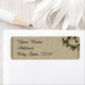 ヴィンテージ結婚ガーデニア標識 ラベル (インサイチュ)