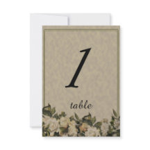 ヴィンテージ結婚ガーデニア表