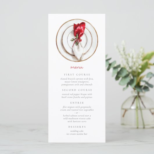 ヴィンテージ結婚クリスマスフェスティバル メニュー (スタンド正面)