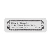 ヴィンテージ結婚グレイ ラベル (正面)