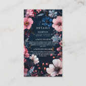 ヴィンテージ結婚ゴシックの美学 エンクロージャーカード (正面)