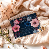 ヴィンテージ結婚ゴシックの美学 サンキューカード