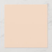 ヴィンテージ結婚バラのメニュー メニュー (裏面)