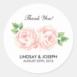ヴィンテージ結婚バラ ラウンドシール