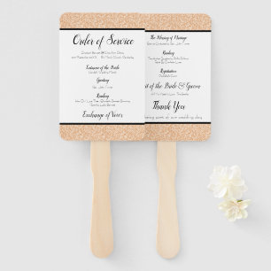 ヴィンテージ結婚フローラのファンの順序 ハンドファン