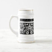 ヴィンテージ結婚フローラの色の変更 ビールジョッキ (左)