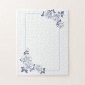 ヴィンテージ結婚フローラまたは記念日 ジグソーパズル (縦)