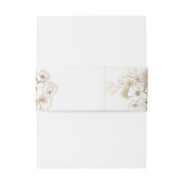 ヴィンテージ結婚フローラ 招待状ベリーバンド (裏面例)