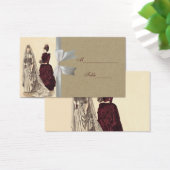 ヴィンテージ結婚ブライダルの女性 (デスク)