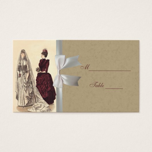 ヴィンテージ結婚ブライダルの女性 (正面)