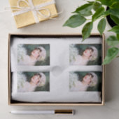 ヴィンテージ結婚ブライドのホワイトレースフローラブーケ 薄葉紙 (ギフト)