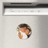 ヴィンテージ結婚プロポーズ、愛とロマンス マグネット (インサイチュ (食洗機))