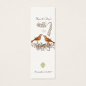 ヴィンテージ結婚ラベル (裏面)