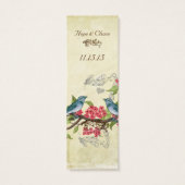 ヴィンテージ結婚ラベル (裏面)