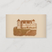 ヴィンテージ結婚ワイナリー座席表 プレイスカード (裏面)