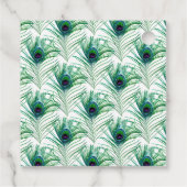 ヴィンテージ結婚孔雀 フェイバータグ (裏面)