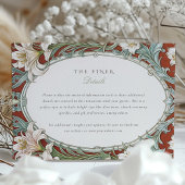 ヴィンテージ結婚式の情報 エンクロージャーカード