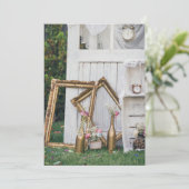 ヴィンテージ結婚式の招待状 招待状 (スタンド正面)