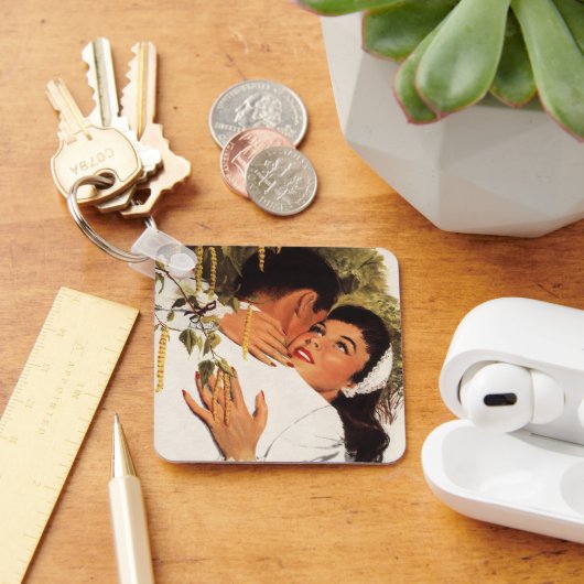 ヴィンテージ結婚式の提案、愛とロマンス キーホルダー (デスク)