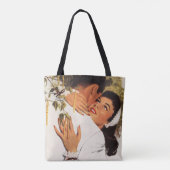 ヴィンテージ結婚式の提案、愛とロマンス トートバッグ (裏面)