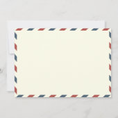 ヴィンテージ結婚式の新婚夫婦、幸せな花嫁と新郎 案内状 (裏面)