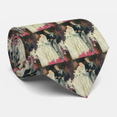 ヴィンテージ結婚式の新婚、ハッピーブライドとゴーム ネクタイ (ロール)