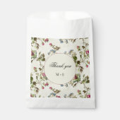 ヴィンテージ結婚式バラガーデンフローラ フェイバーバッグ (正面)