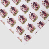 ヴィンテージ結婚式家族肖像 ブライダルシャワーギフト 薄葉紙 (詳細)