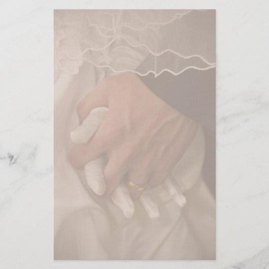 ヴィンテージ結婚式文房具 便箋 (正面)