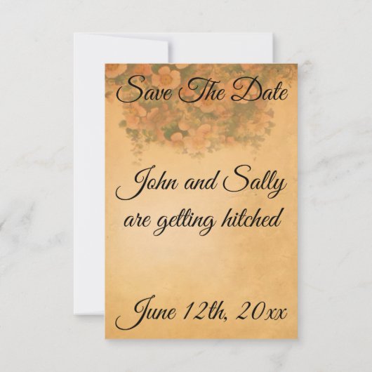 ヴィンテージ結婚式 (裏面)