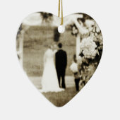 ヴィンテージ結婚式 セラミックオーナメント (右)