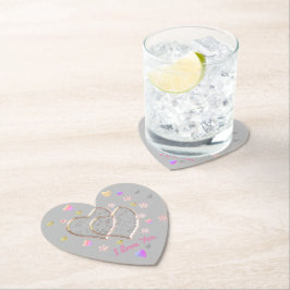 ヴィンテージ結婚式 ペーパーコースター