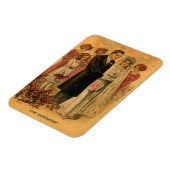 ヴィンテージ結婚式 マグネット (左側)