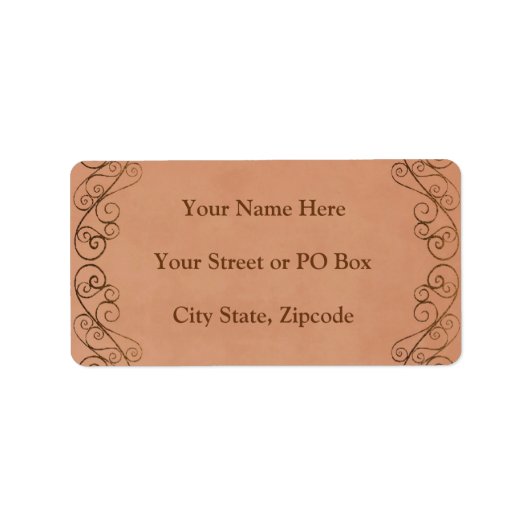 ヴィンテージ結婚式 ラベル (正面)