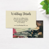 ヴィンテージ結婚式 新婚夫婦、幸せな花嫁と新郎 (デスク)