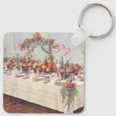 ヴィンテージ結婚披露宴テーブル キーホルダー (裏面)