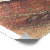 ヴィンテージ結婚披露宴テーブル ポスター (角)