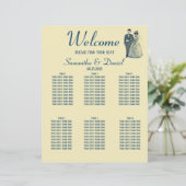 ヴィンテージ結婚新郎座席表 (スタンド正面)