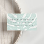 ヴィンテージ結婚熱帯のWebサイトカード エンクロージャーカード